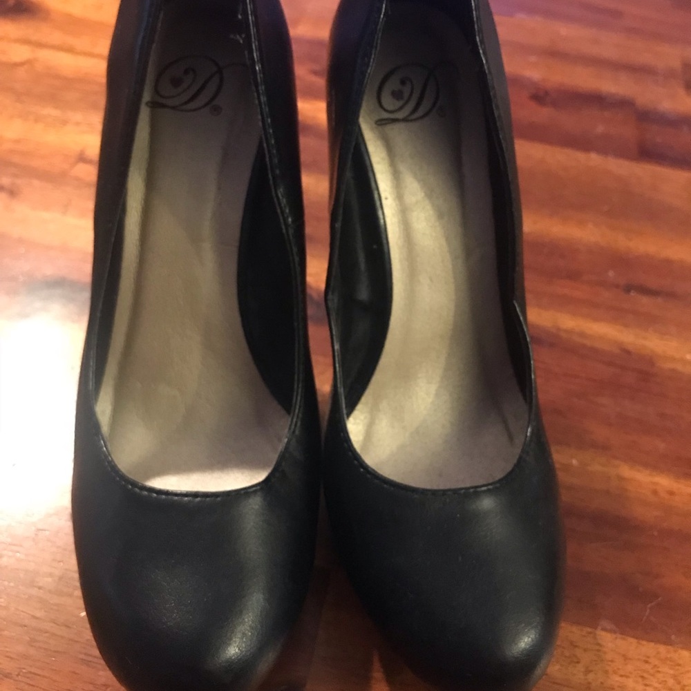 Black heels
